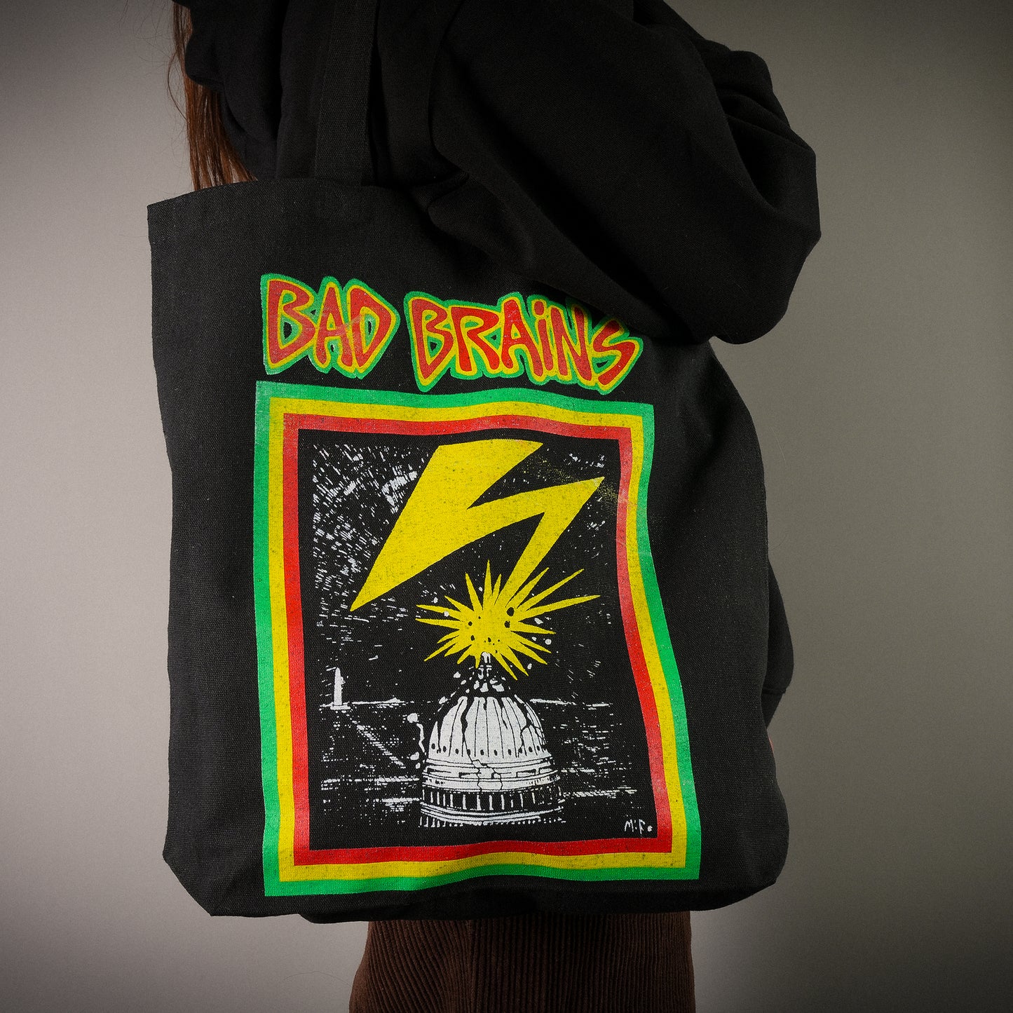 Capitol Strike Black Tote