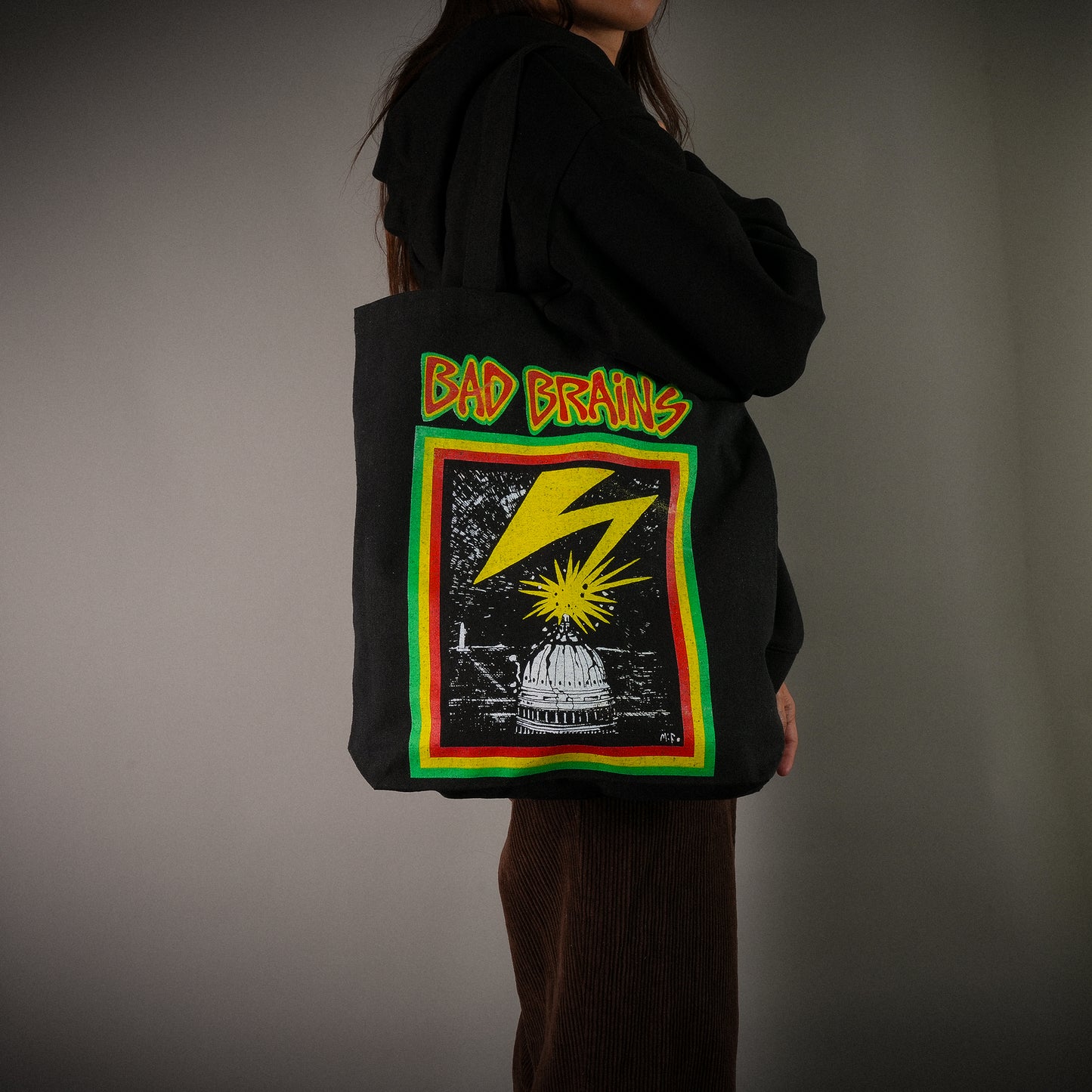 Capitol Strike Black Tote