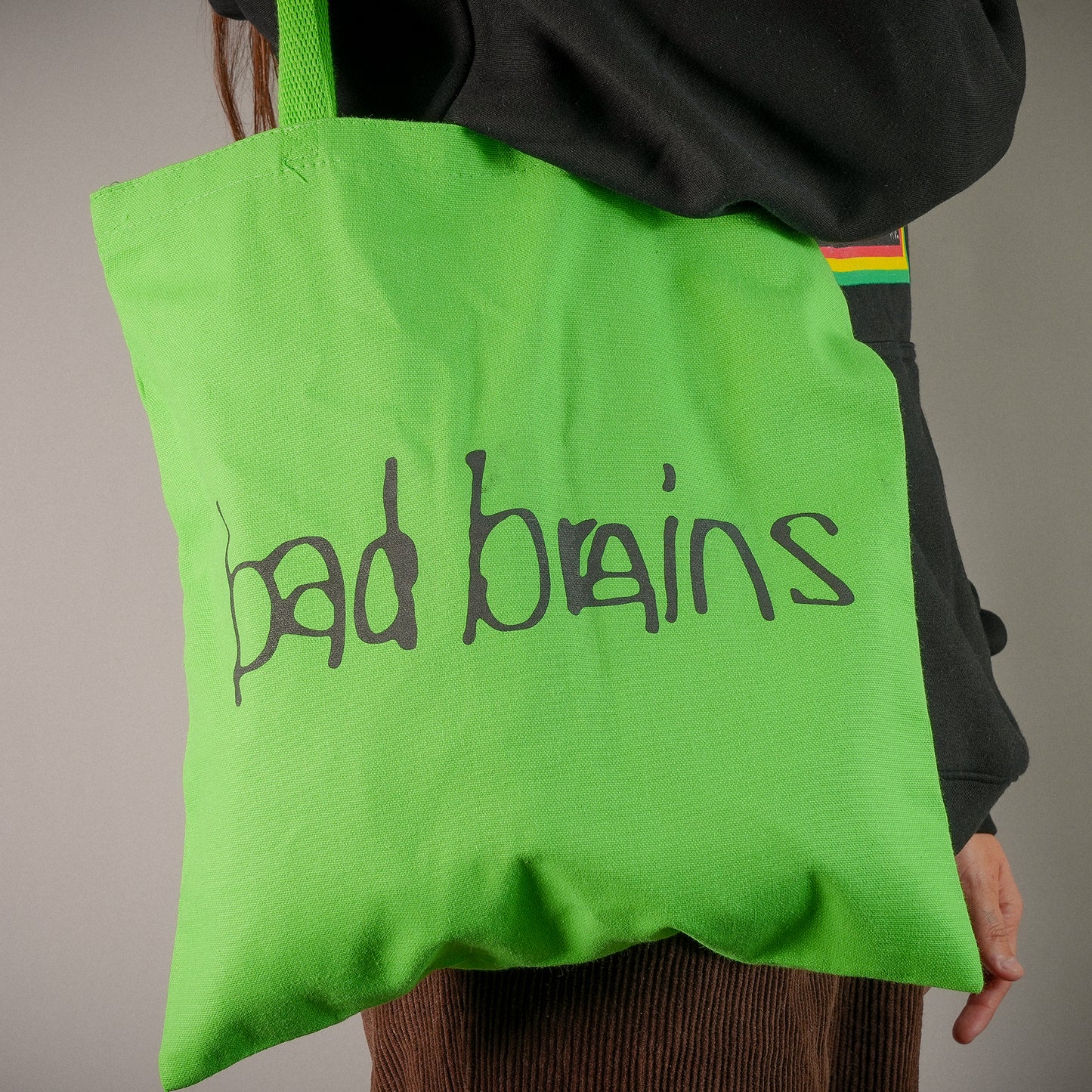 I Against I Logo Lime Green Tote