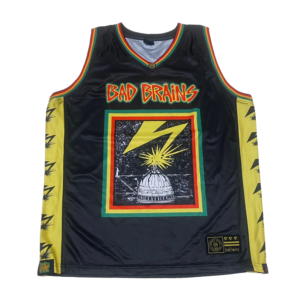 Bad Brains X Street Level Clothing Custom Basketball Jersey