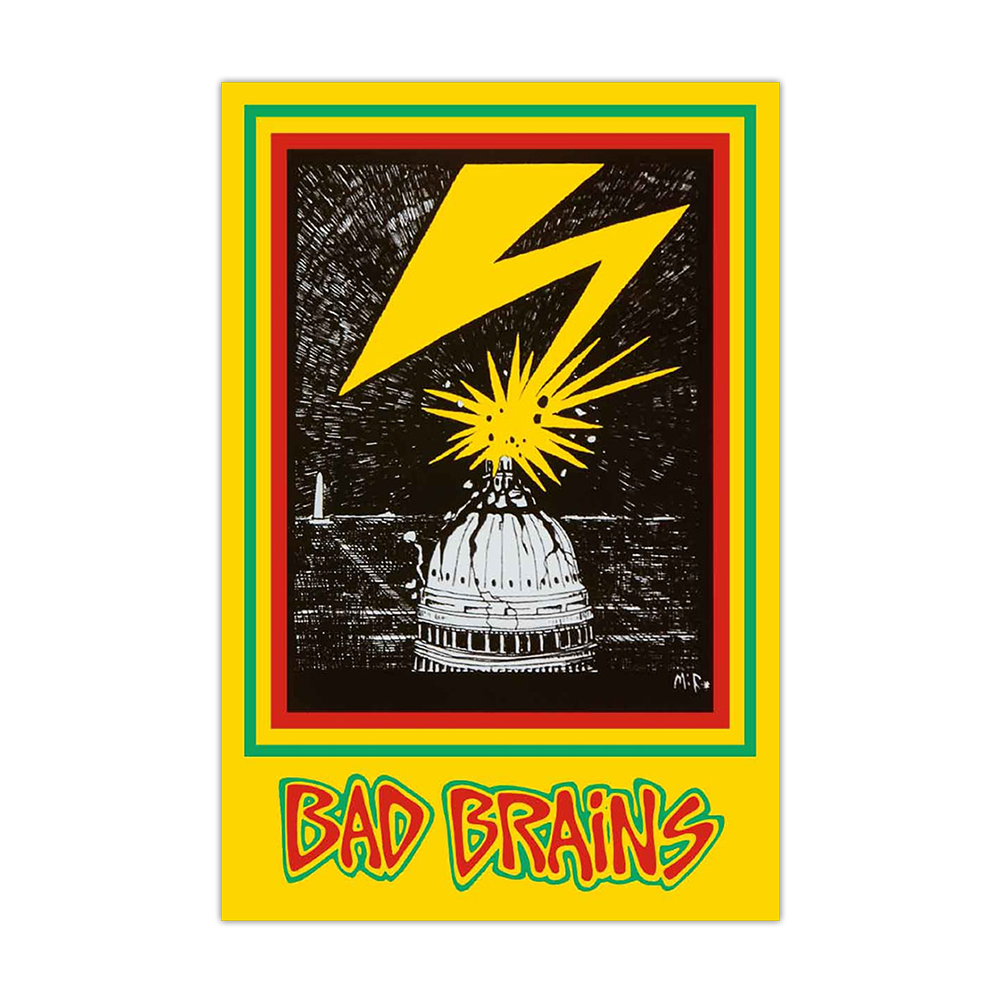 Capitol Strike Sticker – Bad Brains