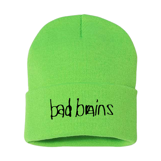 I Against I Logo Neon Green Beanie