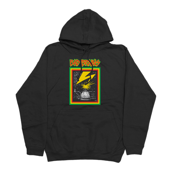 Lightning Bolt Bad Brains Hoodie Band Hoodie BAD BRAINS Unisex DC