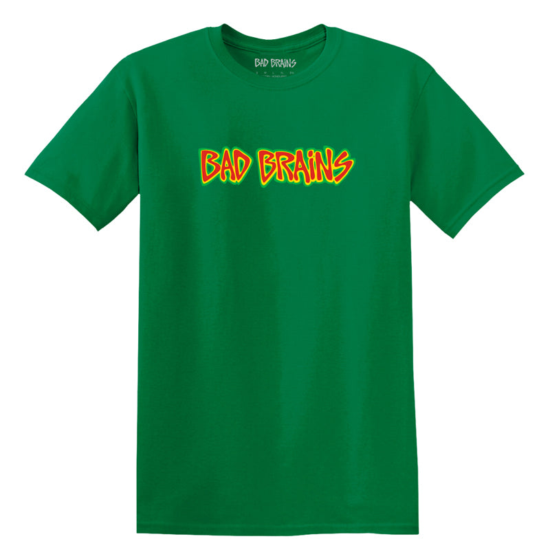 Bad Brains T-shirt 90s Vintage Shirt BROCKUM Reggae L size Black