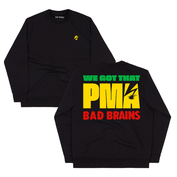 COLLUSION Unisex License Bad Brains t-shirt in black