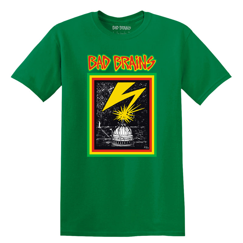 BAD BRAINS - Capitol LOGO T-SHIRT yellow *** ALL SIZES AVAILABLE *** –  Radiation Records